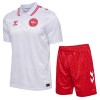 Maillot de Supporter Danemark Extérieur Euro 2024 Pour Enfant